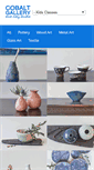 Mobile Screenshot of cobaltgallery.ca